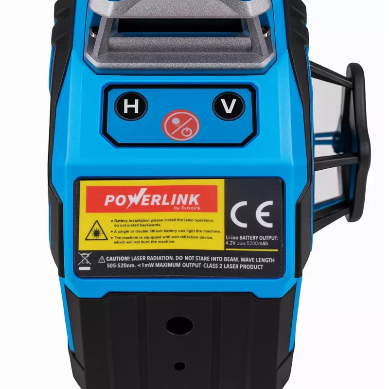 Extralink POWERLINK lazerinis nivelyras 4D/16 linijų 100m PWL-4D16