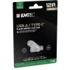USB atmintukas Emtec D280 128GB USB Type-A USB Type-C