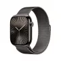 Išmanusis laikrodis Apple Watch Series 10 GPS + Cellular 46mm Slate Titanium korpusas su Slate Milanese Loop apyranke - S/M