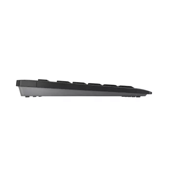Belaidė klaviatūra CHERRY STREAM KEYBOARD WIRELESS QWERTY Juoda