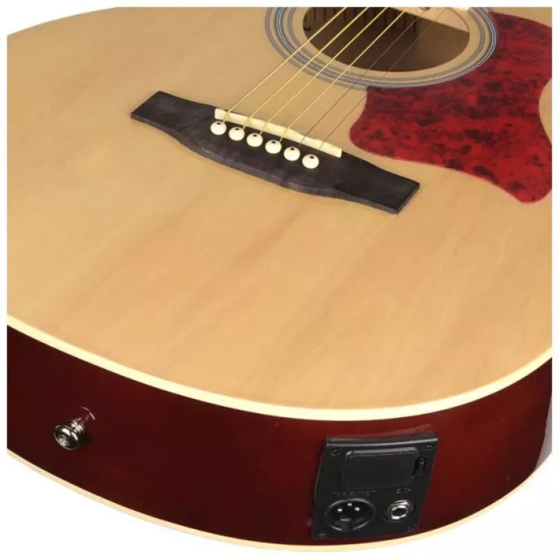 V-TONE EAG SET NT - rinkinys (4/4 elektroakustinė gitara, natūrali + stiprintuvas)
