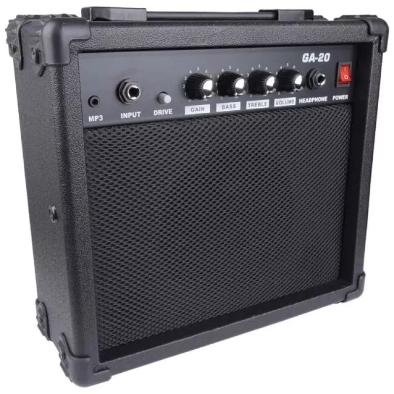 V-TONE EAG SET NT - rinkinys (4/4 elektroakustinė gitara, natūrali + stiprintuvas)