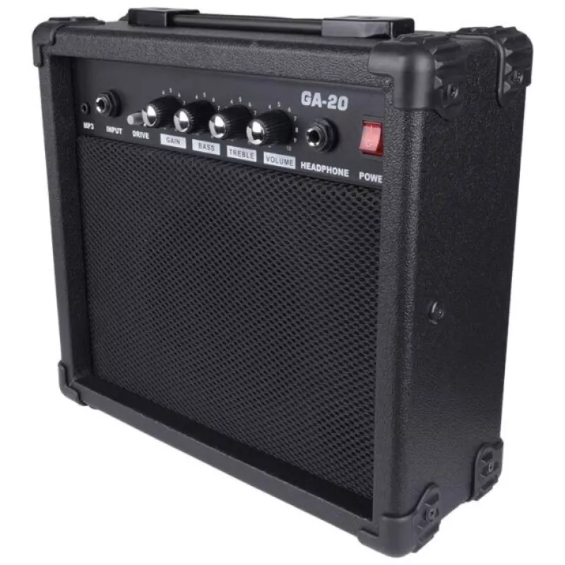 V-TONE EAG SET NT - rinkinys (4/4 elektroakustinė gitara, natūrali + stiprintuvas)