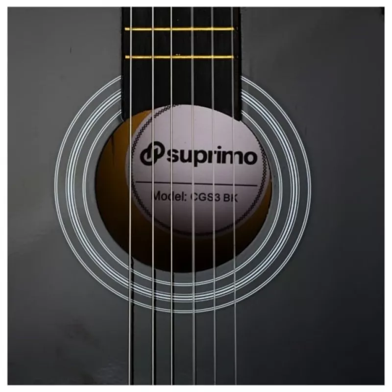 Klasikinė gitara SUPRIMO CGS3 BK, 4/4, juoda