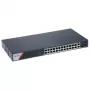 Valdomas jungiklis Hikvision DS-3E1512HP-SI-8P2T2F Gigabit Ethernet 26 prievadų PoE