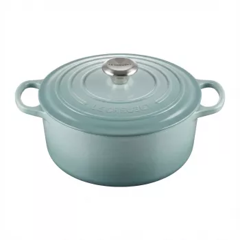 Le Creuset Signature apvalus kepimo indas 24 cm jūros druskos spalvos
