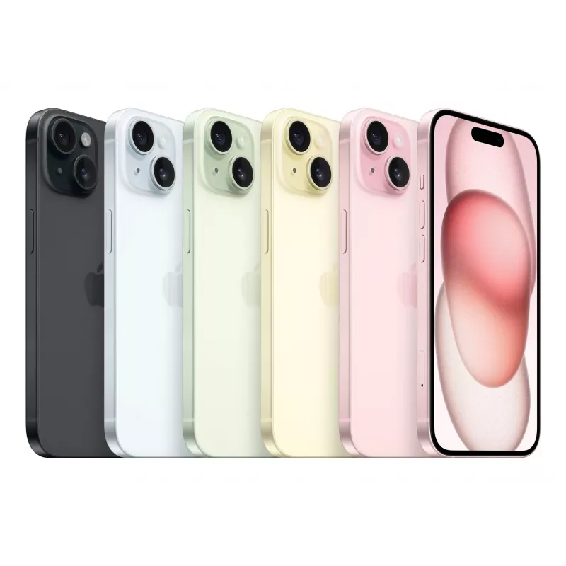 Apple iPhone 15 15,5 cm (6,1 inch) Dual SIM iOS 17 5G USB Type-C 128 GB Juoda