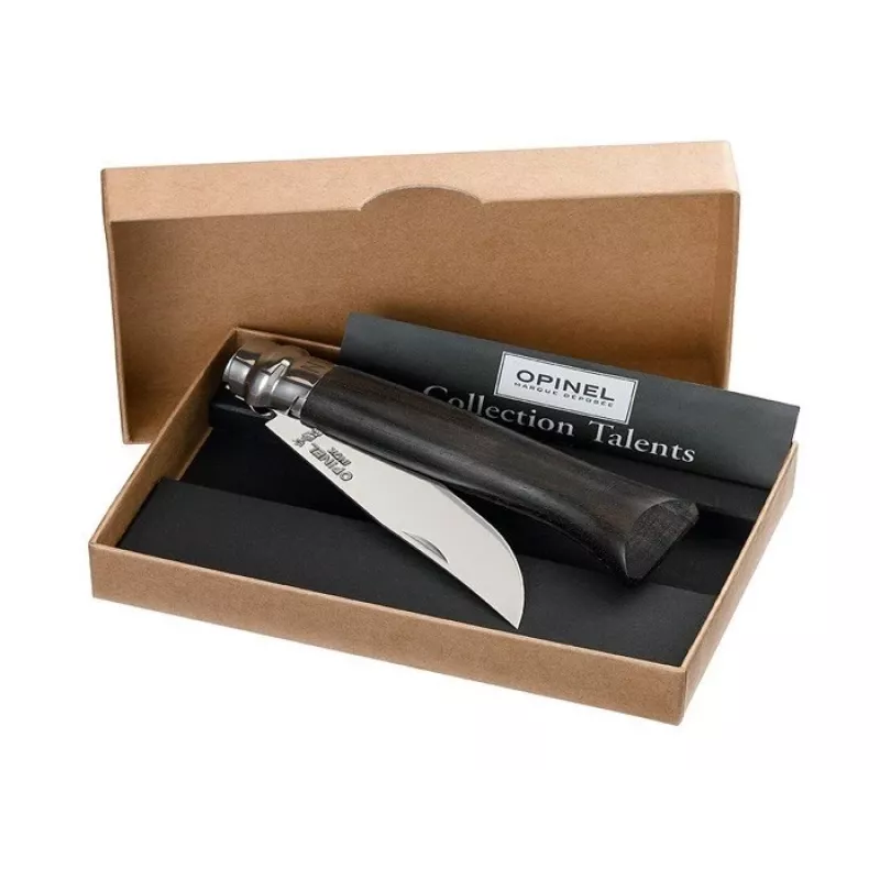 Sulankstomas peilis Opinel N°08 Collector Black, ašmenų ilgis 8,5 cm