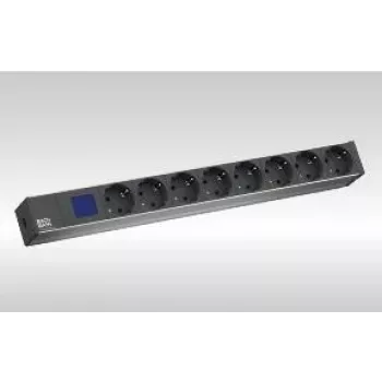 Bachmann 800.2154 PDU su LCD 8 AC lizdų juodas