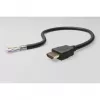 Goobay HDMI 2.0 90° lenktas laidas su Ethernet 4K 60Hz 5 m Juodas