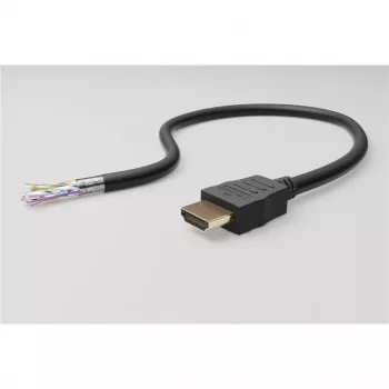Goobay HDMI 2.0 90° lenktas laidas su Ethernet 4K 60Hz 5 m Juodas