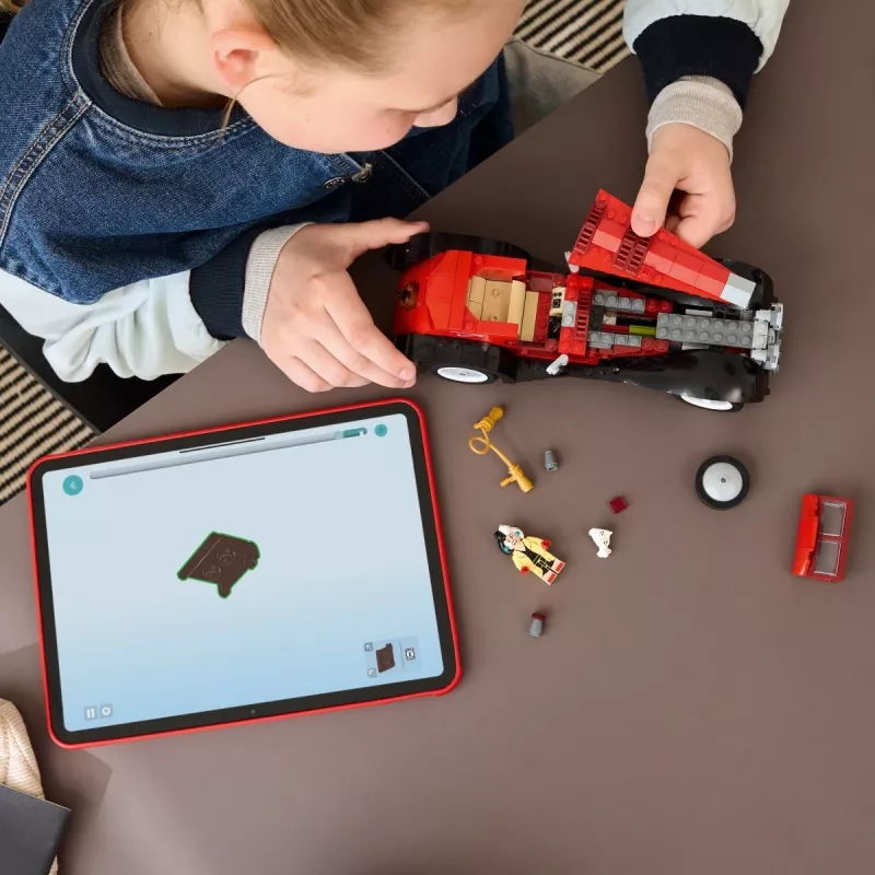LEGO rinkinys Kruelos de Vil automobilis 43277 – kolekcinis konstravimo modelis