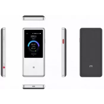ZTE U60 HyperMobile 2 Sidabrinis