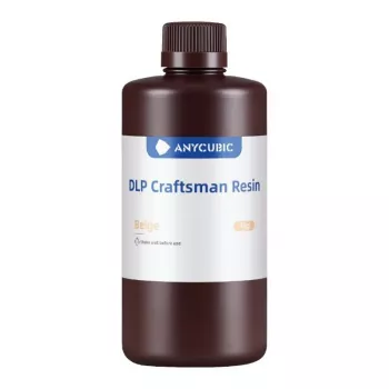 DLP derva AnyCubic SDHLBG-104C smėlio spalvos 1 kg SLA/DLP 3D spausdintuvams