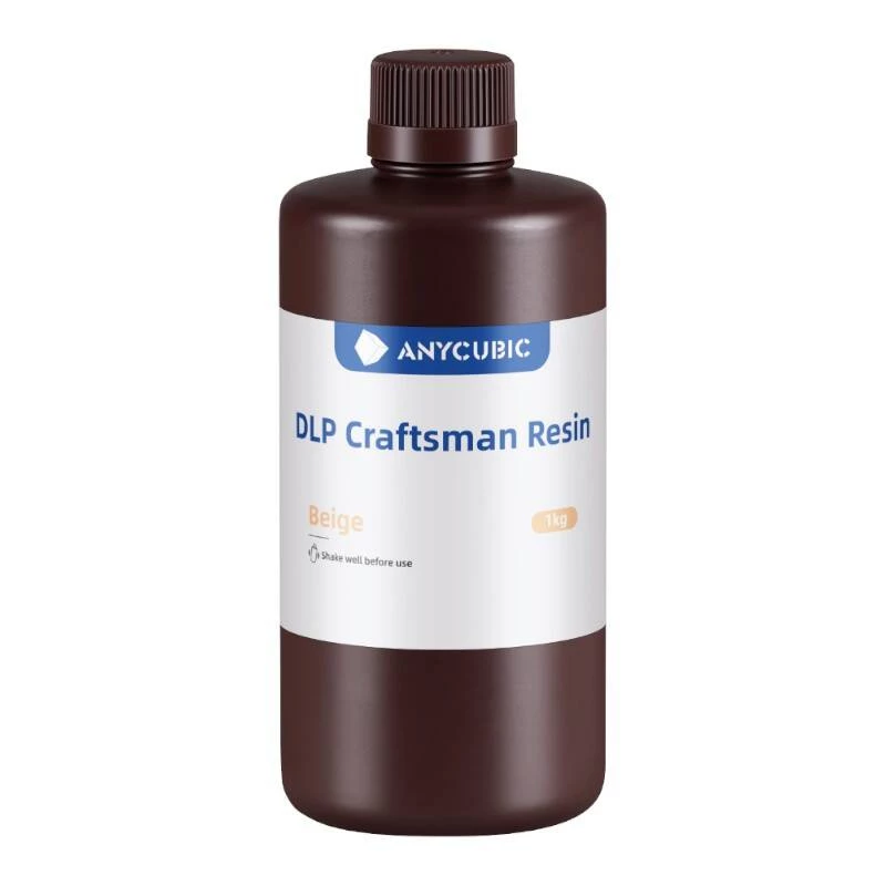 DLP derva AnyCubic SDHLBG-104C smėlio spalvos 1 kg SLA/DLP 3D spausdintuvams