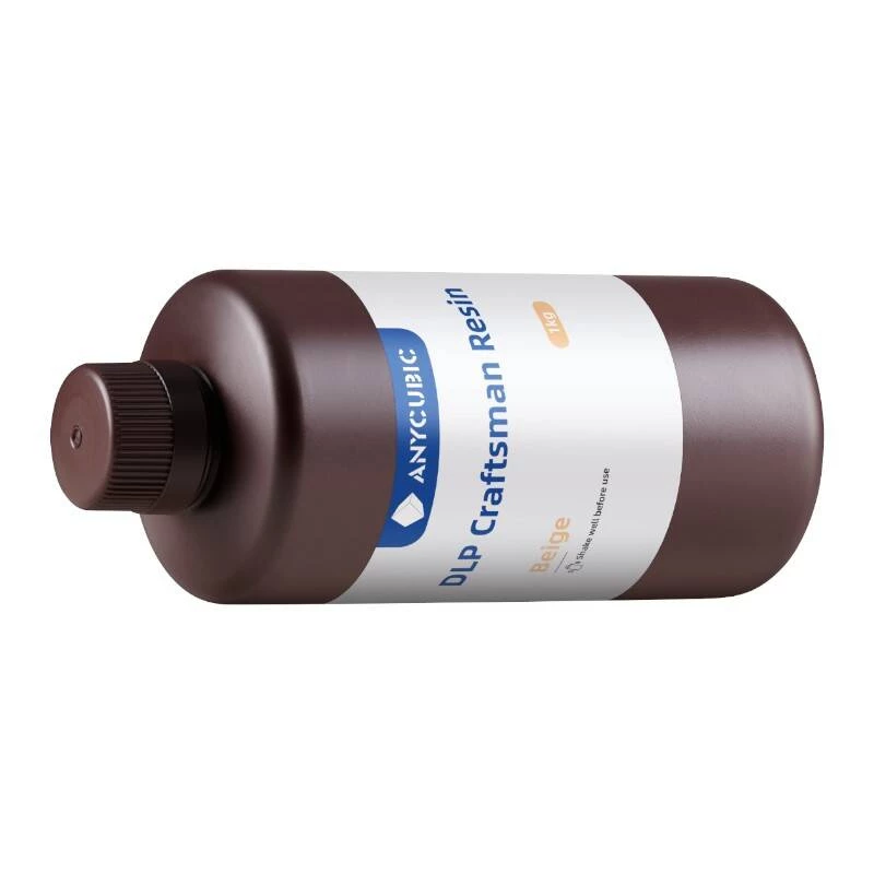 DLP derva AnyCubic SDHLBG-104C smėlio spalvos 1 kg SLA/DLP 3D spausdintuvams