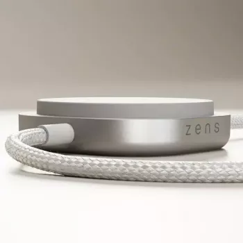 USB C-C laidas Zens Pro 2 – USB‑C į USB‑C, baltas