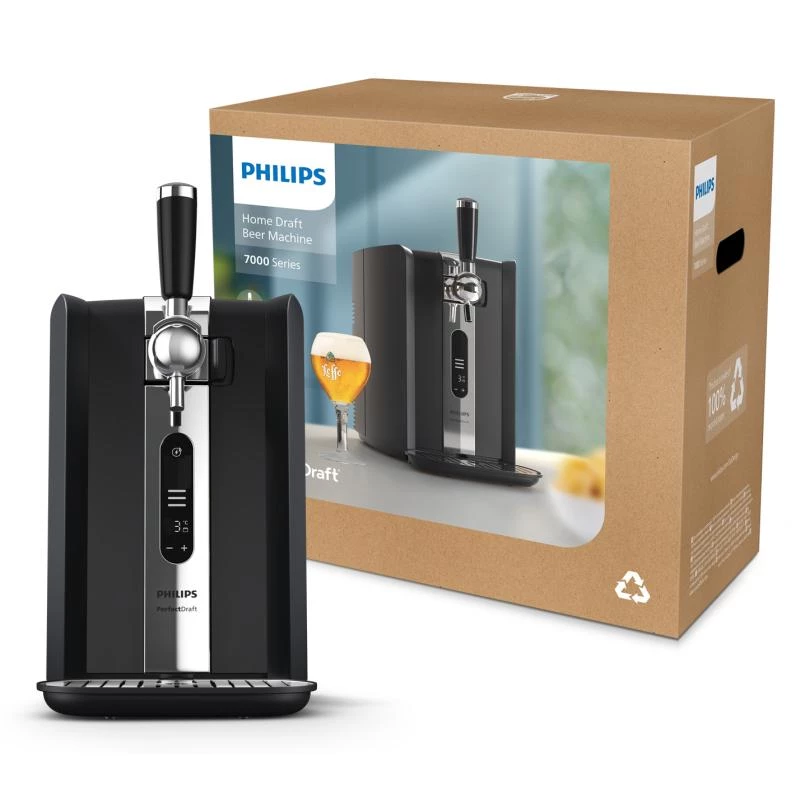 Alaus išpilstymo sistema Philips HD3770/90 PerfectDraft, juoda, suderinama su 6 l statinėmis
