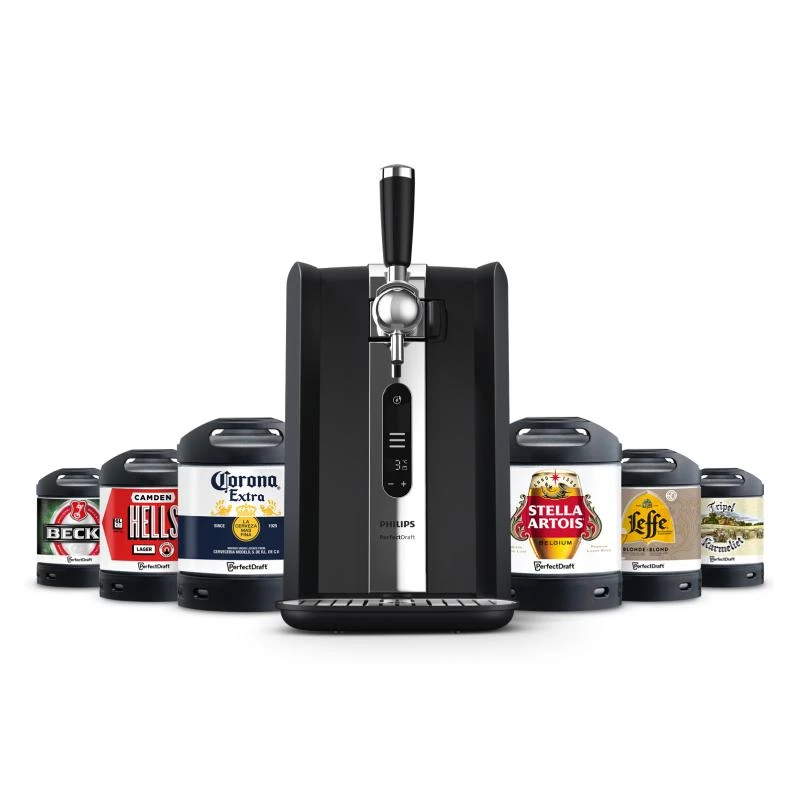 Alaus išpilstymo sistema Philips HD3770/90 PerfectDraft, juoda, suderinama su 6 l statinėmis