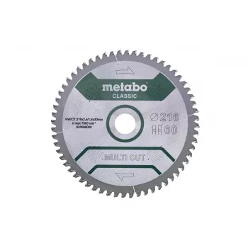 Pjūklo diskas Metabo 628066000 21,6 cm