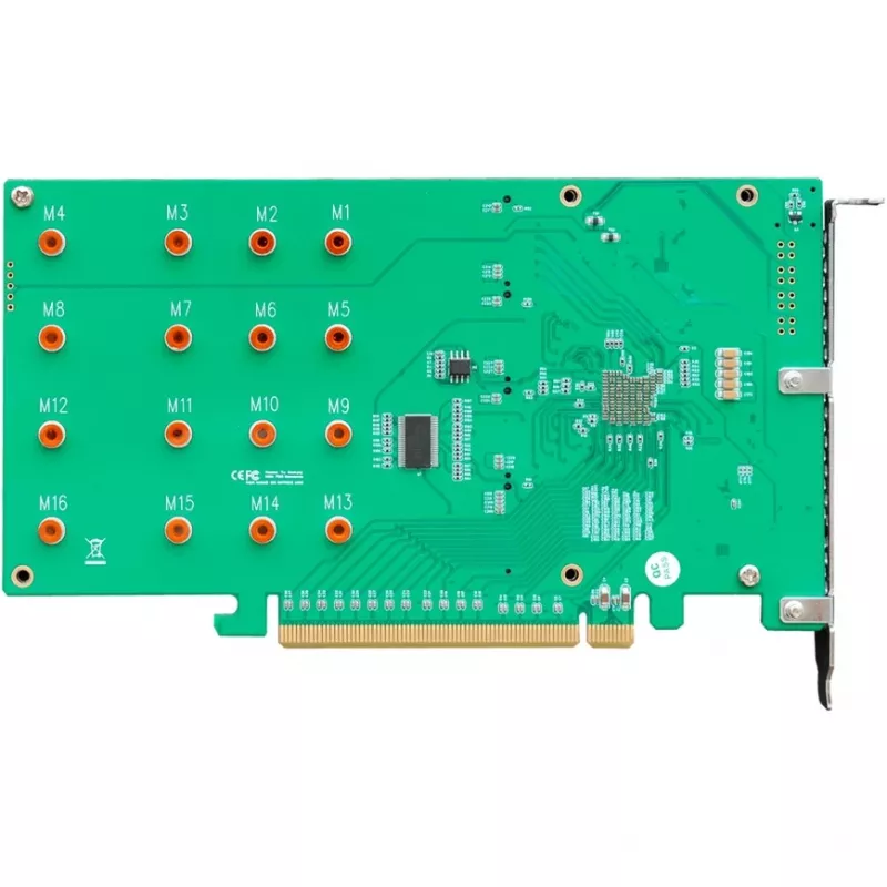 HighPoint Host Bus Adapter Rocket 1104 PCI-Ex16v3 - 4x M.2 NVMe - NVMe - PCI-Express