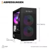 OMEN stalinis žaidimų kompiuteris GT16-1173ng - AMD Ryzen 7 9800X3D, 64 GB RAM, 2 TB SSD, Radeon 9700 XT 16 GB, Windows 11 Home