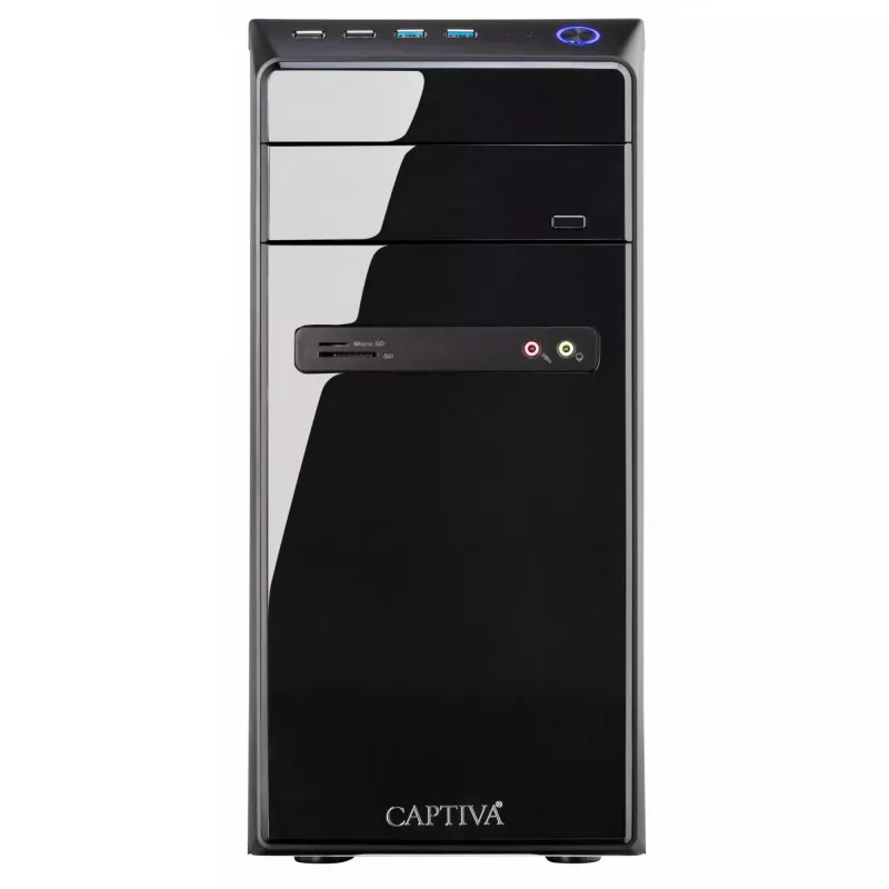 Stalinis kompiuteris CAPTIVA Power-Starter I80-376 Intel Core i5 64 GB 2 TB SSD Windows 11 Home