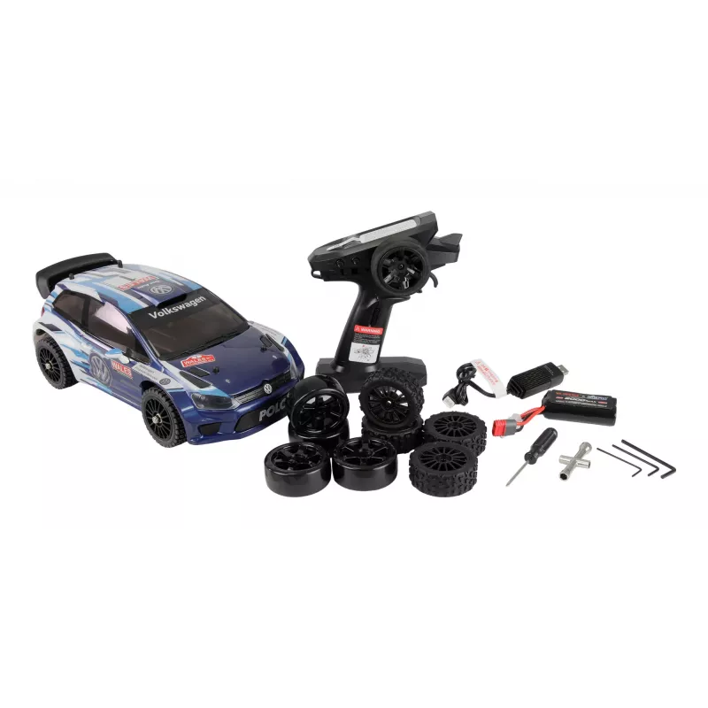 Amewi Polo R WRC, ralio automobilis, 1:14, 14 metų, 2000 mAh, 1,33 kg
