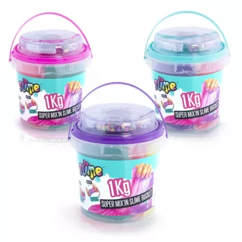 Canal Toys Slime Super Bucket 1kg įvairiaspalvis 6 metai