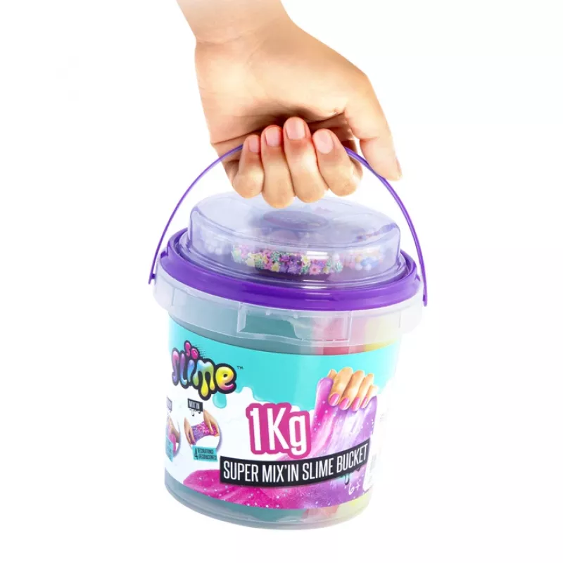 Canal Toys Slime Super Bucket 1kg įvairiaspalvis 6 metai