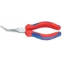 Knipex elektronikos ir precizinės mechanikos replės smailianosės 45° lenktos 160 mm 31 25 160