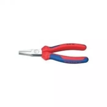 KNIPEX 20 02 140 replės smailianosės, chromo vanadžio plienas, plastikas, mėlyna, raudona, 14 cm, 137 g