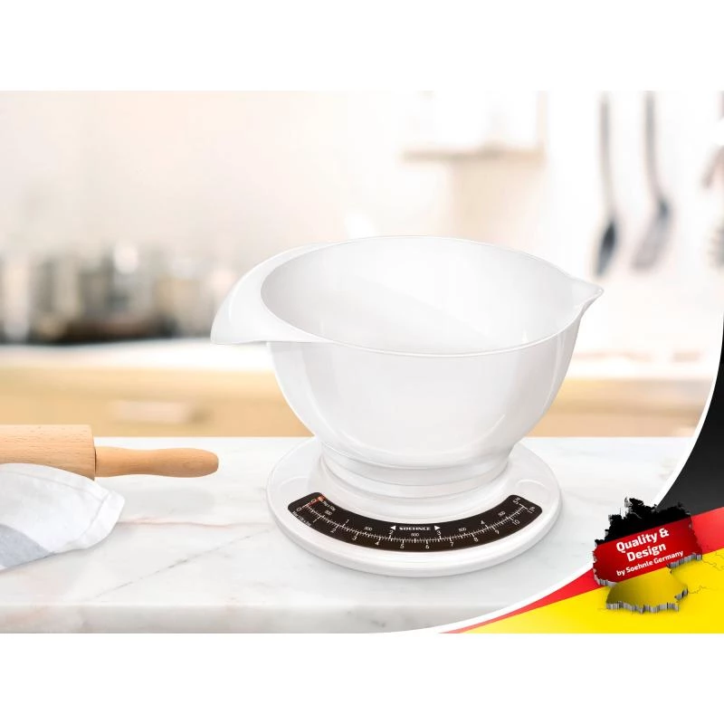 Mechaninė virtuvinė svarstyklės Soehnle Culina Pro balta