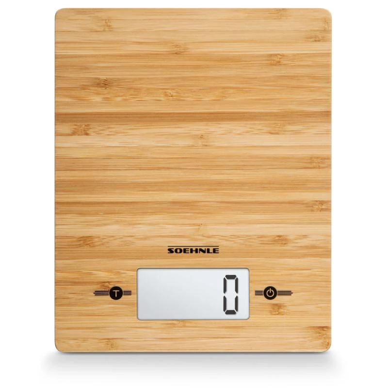Elektrinės virtuvinės svarstyklės Soehnle Bamboo Countertop Rectangle