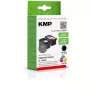 KMP MULTIPACK C97V - 2er-Pack - Hohe Ergiebigkeit - Schwarz, Farbe (Cyan, Magenta, Gelb) - kompatibel - Tintenpatrone (Alternative zu: Canon 8286B001,