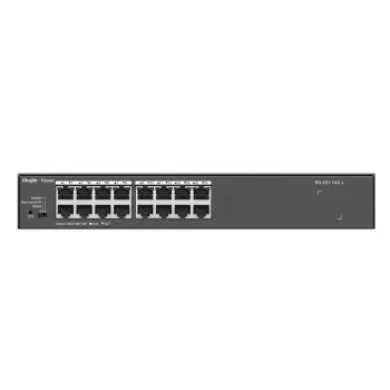 Nevaldomas komutatorius Ruijie Networks RG-ES116G-L L2 Gigabit Ethernet 16 prievadų