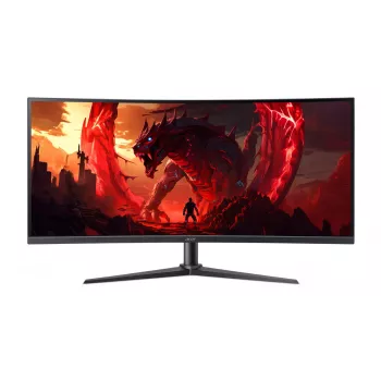 Monitorius Acer NITRO XZ340CURW0bmiiphx 34 colių lenktas UWQHD VA 3440x1440 5 ms juodas