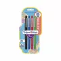 Flomasteriai Paper Mate Flair Medium 4 vnt (juoda, mėlyna, žalia, raudona)