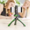Tripodas Mantona 21407, išmaniesiems telefonams ir skaitmeniniams fotoaparatams, juodai žalias