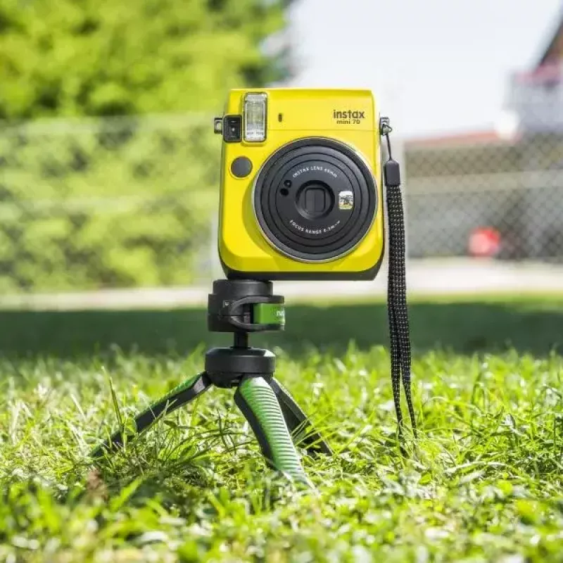 Tripodas Mantona 21407, išmaniesiems telefonams ir skaitmeniniams fotoaparatams, juodai žalias