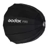 Godox P90L 90 cm šešiakampis minkštadėžė juoda nailono poliesteris su difuzoriais