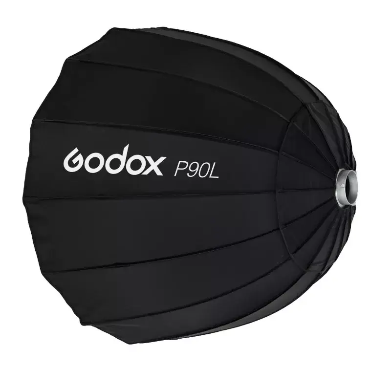 Godox P90L 90 cm šešiakampis minkštadėžė juoda nailono poliesteris su difuzoriais