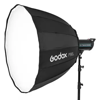 Godox P90L 90 cm šešiakampis minkštadėžė juoda nailono poliesteris su difuzoriais