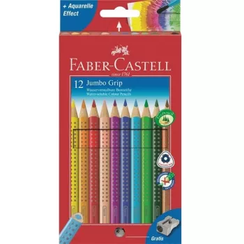 Spalvoti pieštukai Faber-Castell Jumbo Grip Multi 110912