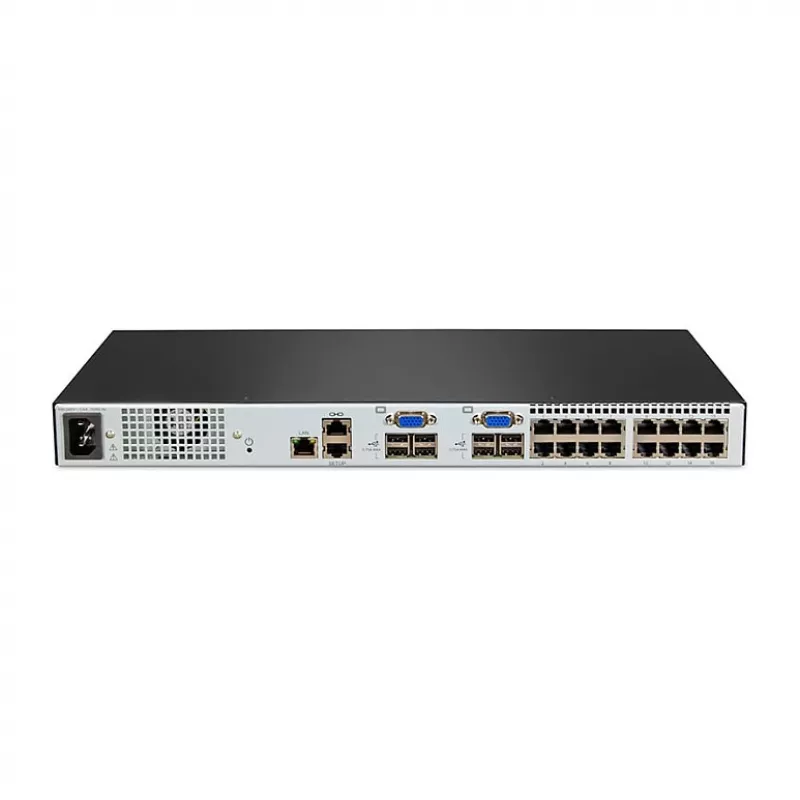 Vertiv Avocent AutoView AV3216 16 prievadų KVM perjungiklis, 2 vietiniai naudotojai, 1 IP naudotojas