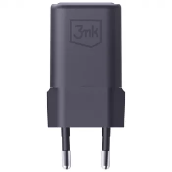 3MK Hyper Charger PD 33W GaN QC4+ juodas – 33W PD greitasis įkroviklis su GaN technologija