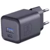 3MK Hyper Charger PD 33W GaN QC4+ juodas – 33W PD greitasis įkroviklis su GaN technologija