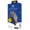 3MK Hyper Charger PD 33W GaN QC4+ juodas – 33W PD greitasis įkroviklis su GaN technologija