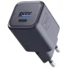 3MK Hyper Charger PD 33W GaN QC4+ juodas – 33W PD greitasis įkroviklis su GaN technologija