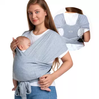 Momcozy kūdikio nešyklė pilka